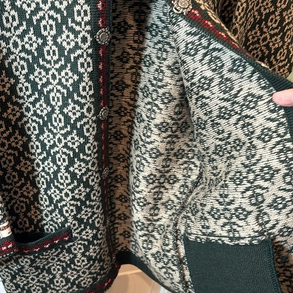 AMAZING VTG WOOL CARDIGAN - Picture 3 of 9
